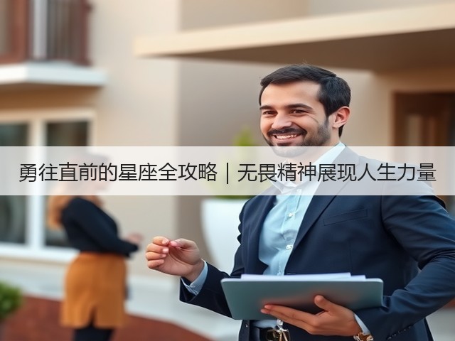 勇往直前的星座全攻略|无畏精神展现人生力量(图1) 勇往直前的星座全攻略|无畏精神展现人生力量(图1)