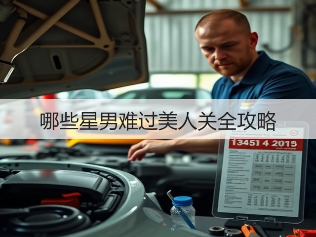 哪些星男难过美人关全攻略(图1) 哪些星男难过美人关全攻略(图1)