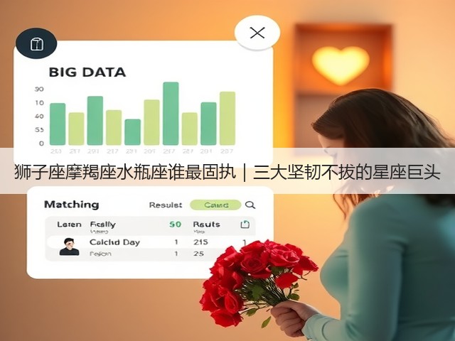 狮子座摩羯座水瓶座谁最固执|三大坚韧不拔的星座巨头(图1) 狮子座摩羯座水瓶座谁最固执|三大坚韧不拔的星座巨头(图1)