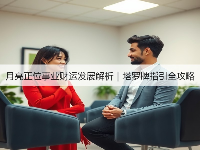 月亮正位事业财运发展解析｜塔罗牌指引全攻略