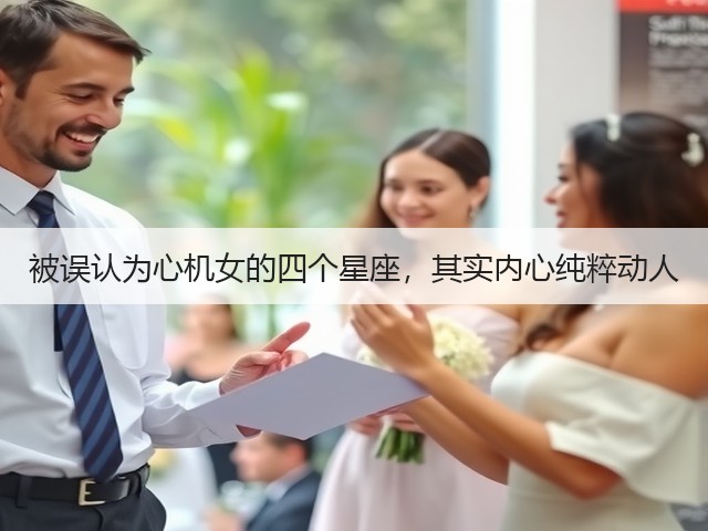 被误认为心机女的四个星座,其实内心纯粹动人(图1) 被误认为心机女的四个星座,其实内心纯粹动人(图1)