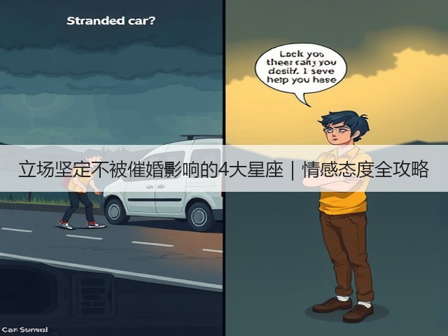 立场坚定不被催婚影响的4大星座|情感态度全攻略(图2) 立场坚定不被催婚影响的4大星座|情感态度全攻略(图2)