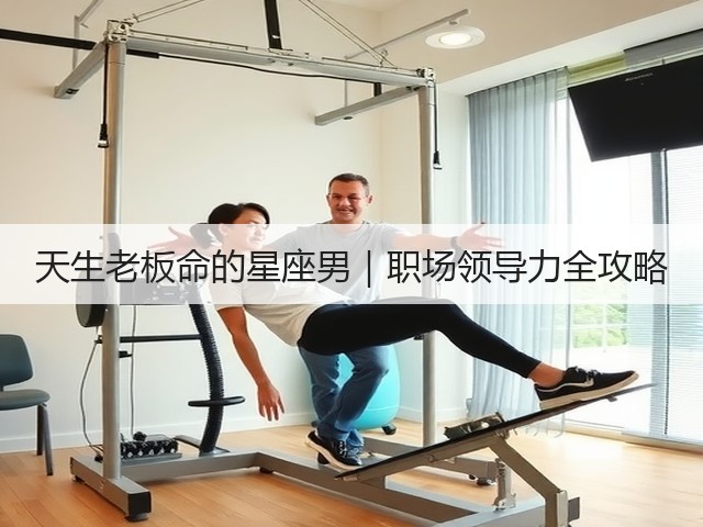 天生老板命的星座男|职场领导力全攻略(图1) 天生老板命的星座男|职场领导力全攻略(图1)