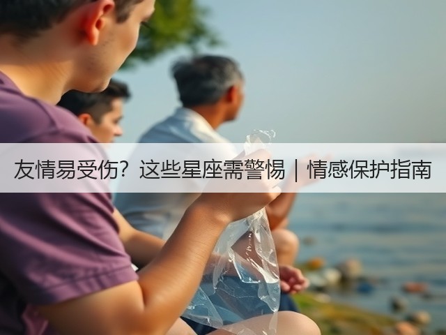 友情易受伤?这些星座需警惕|情感保护指南(图3) 友情易受伤?这些星座需警惕|情感保护指南(图3)