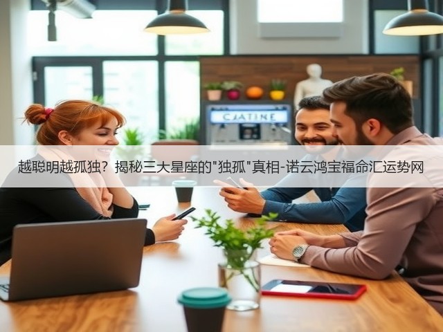 越聪明越孤独？揭秘三大星座的独孤真相-诺云鸿宝福命汇运势网(图1)