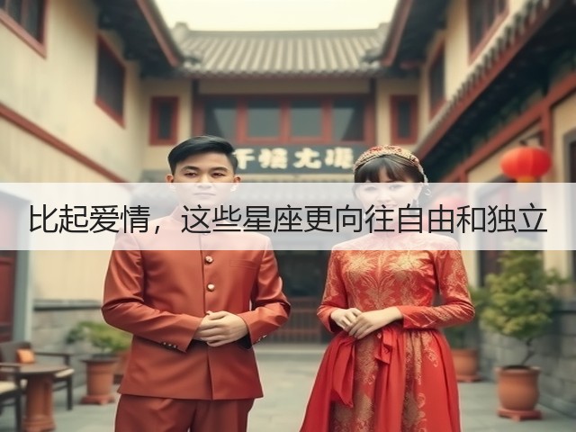 比起爱情,这些星座更向往自由和独立(图1) 比起爱情,这些星座更向往自由和独立(图1)