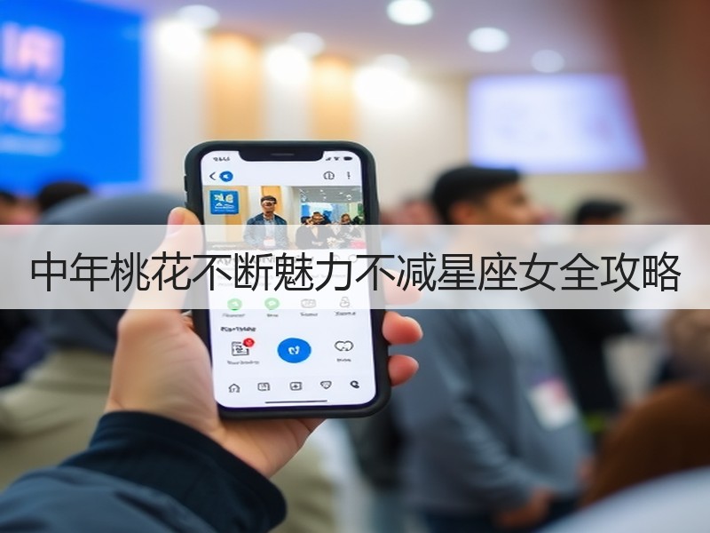 中年桃花不断魅力不减星座女全攻略