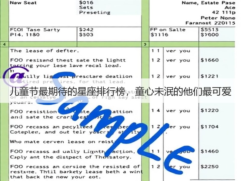 儿童节最期待的星座排行榜，童心未泯的他们最可爱