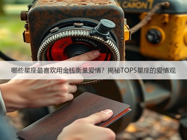 哪些星座最喜欢用金钱衡量爱情?揭秘TOP5星座的爱情观(图3) 哪些星座最喜欢用金钱衡量爱情?揭秘TOP5星座的爱情观(图3)