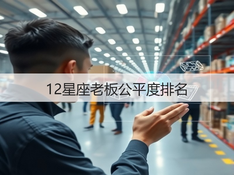 12星座老板公平度排名