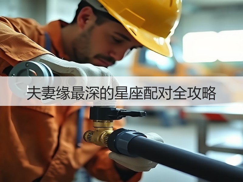 夫妻缘最深的星座配对全攻略