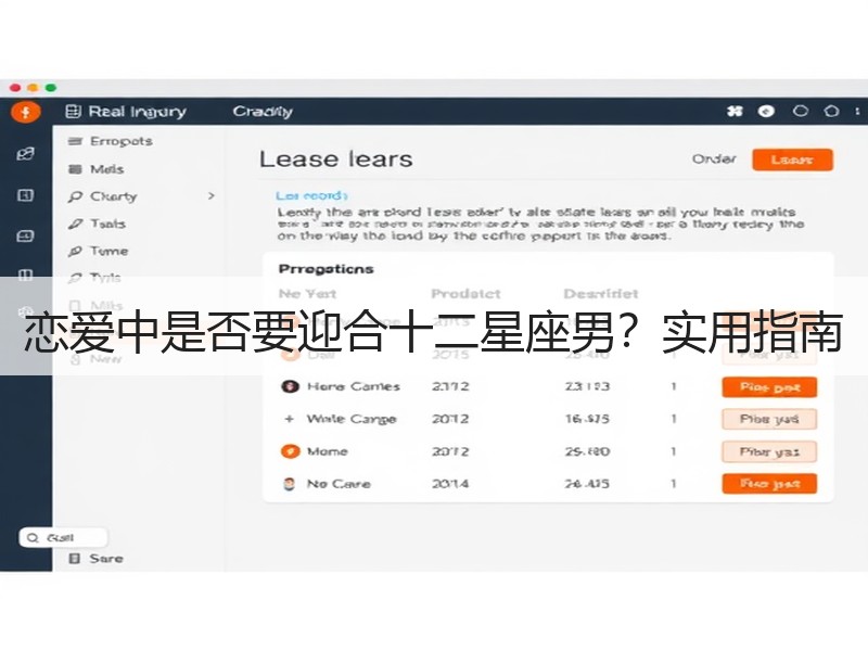 恋爱中是否要迎合十二星座男？实用指南