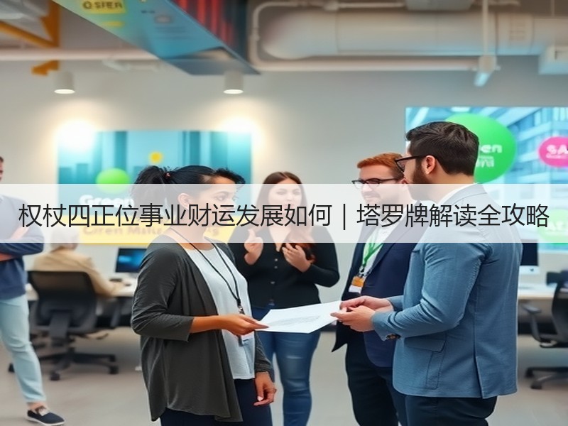 权杖四正位事业财运发展如何｜塔罗牌解读全攻略