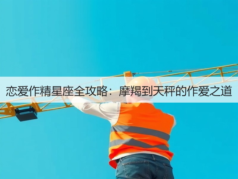 恋爱作精星座全攻略：摩羯到天秤的作爱之道