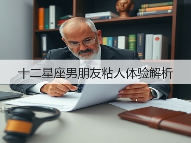 十二星座男朋友粘人体验解析(图2)