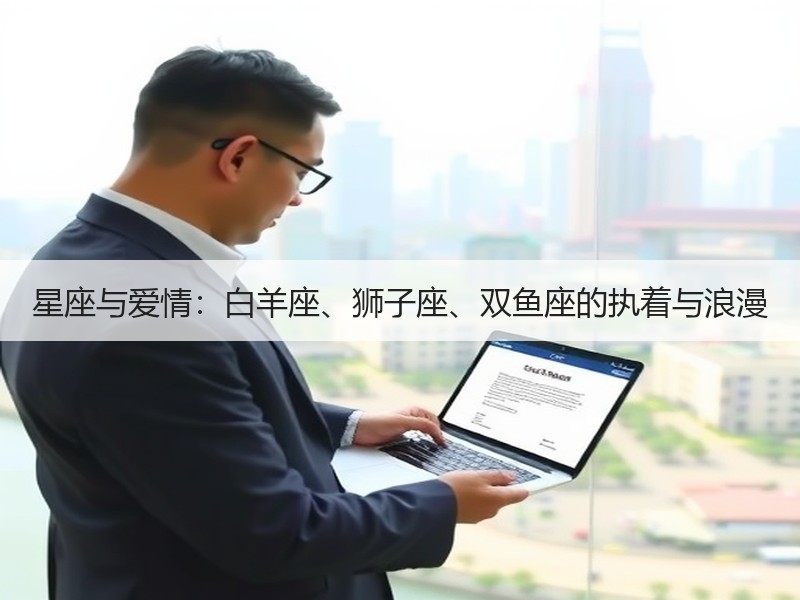 星座与爱情：白羊座、狮子座、双鱼座的执着与浪漫