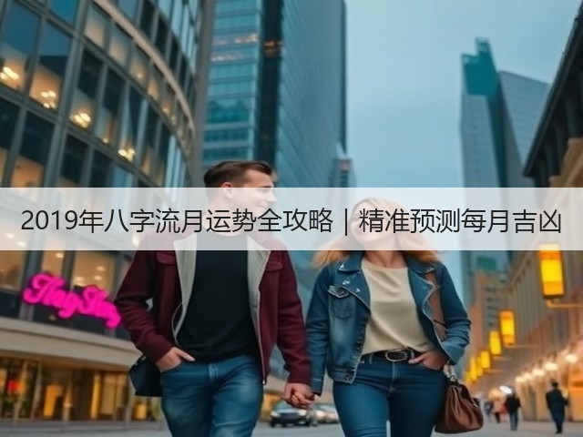 2019年八字流月运势全攻略|精准预测每月吉凶(图3) 2019年八字流月运势全攻略|精准预测每月吉凶(图3)