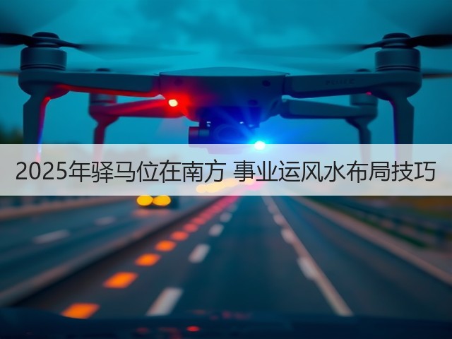 2025年驿马位在南方 事业运风水布局技巧(图1)