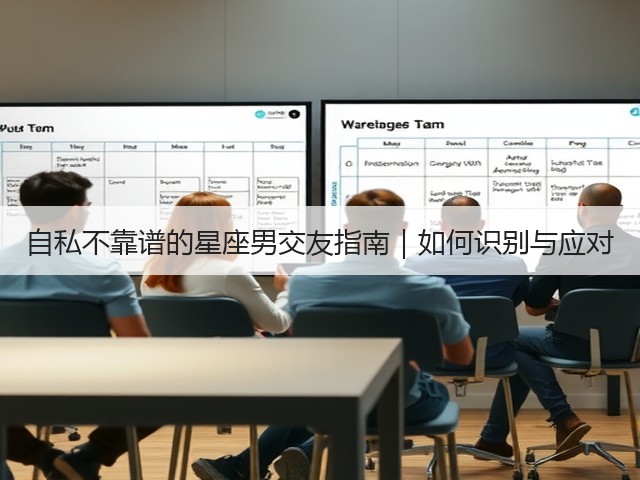 自私不靠谱的星座男交友指南|如何识别与应对(图1) 自私不靠谱的星座男交友指南|如何识别与应对(图1)