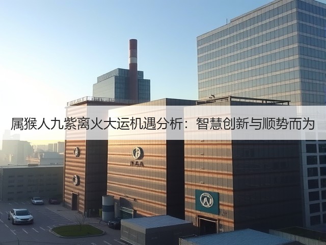 属猴人九紫离火大运机遇分析:智慧创新与顺势而为(图1) 属猴人九紫离火大运机遇分析:智慧创新与顺势而为(图1)