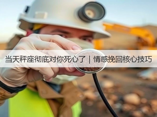 当天秤座彻底对你死心了|情感挽回核心技巧(图2) 当天秤座彻底对你死心了|情感挽回核心技巧(图2)