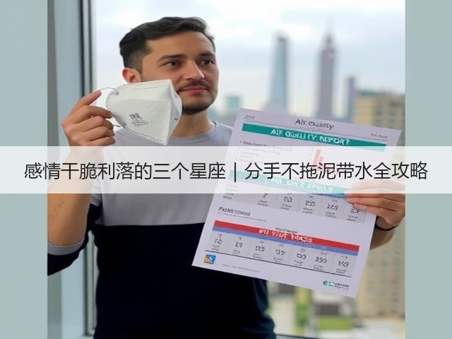感情干脆利落的三个星座|分手不拖泥带水全攻略(图2) 感情干脆利落的三个星座|分手不拖泥带水全攻略(图2)