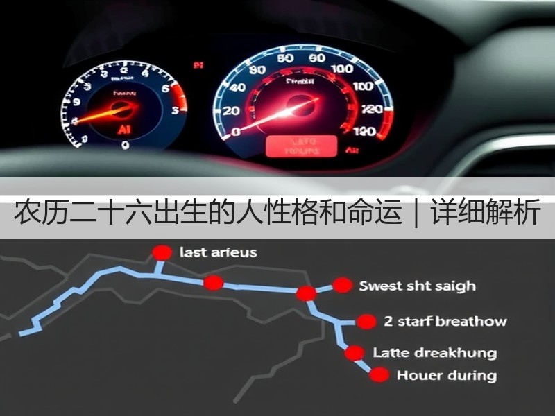 农历二十六出生的人性格和命运｜详细解析