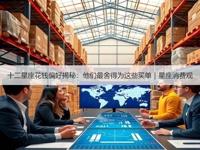 十二星座花钱偏好揭秘:他们最舍得为这些买单|星座消费观(图3) 十二星座花钱偏好揭秘:他们最舍得为这些买单|星座消费观(图3)