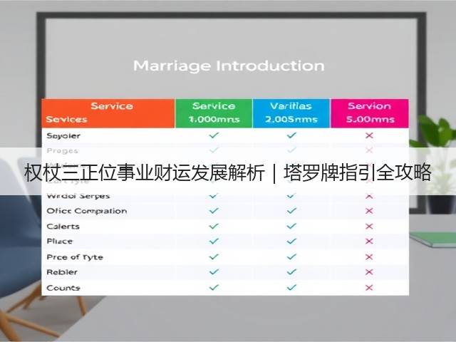 权杖三正位事业财运发展解析｜塔罗牌指引全攻略(图3)