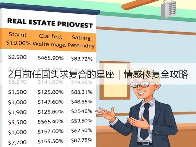2月前任回头求复合的星座|情感修复全攻略(图3) 2月前任回头求复合的星座|情感修复全攻略(图3)