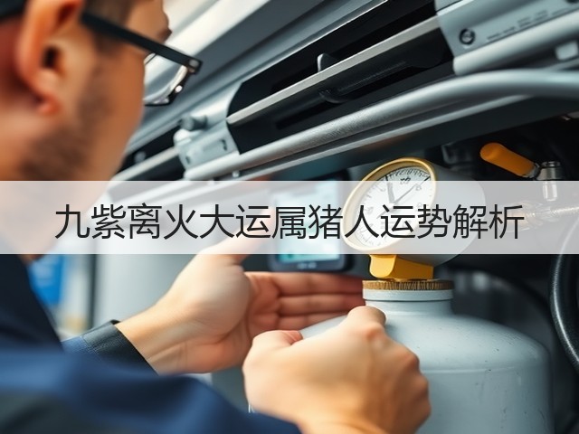 九紫离火大运属猪人运势解析(图1)