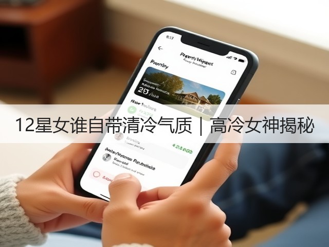 12星女谁自带清冷气质|高冷女神揭秘(图2) 12星女谁自带清冷气质|高冷女神揭秘(图2)