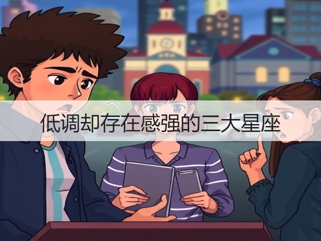 低调却存在感强的三大星座(图2) 低调却存在感强的三大星座(图2)