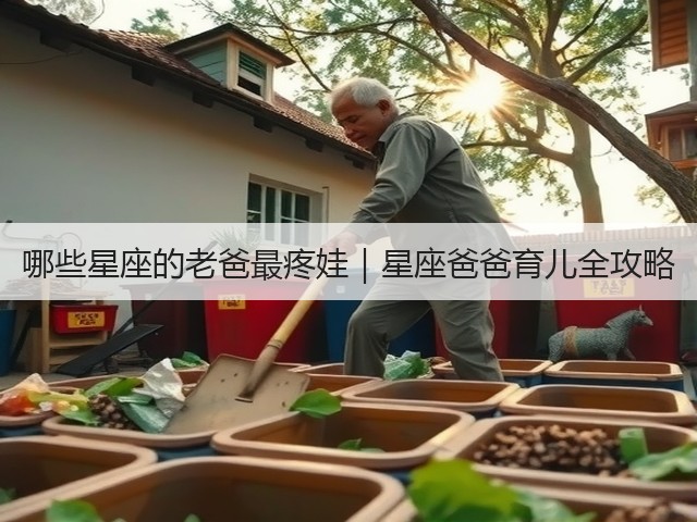 哪些星座的老爸最疼娃｜星座爸爸育儿全攻略(图1)