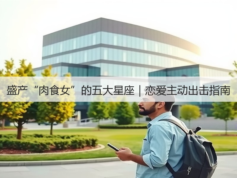 盛产“肉食女”的五大星座｜恋爱主动出击指南