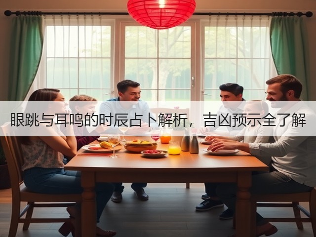 眼跳与耳鸣的时辰占卜解析，吉凶预示全了解(图2)