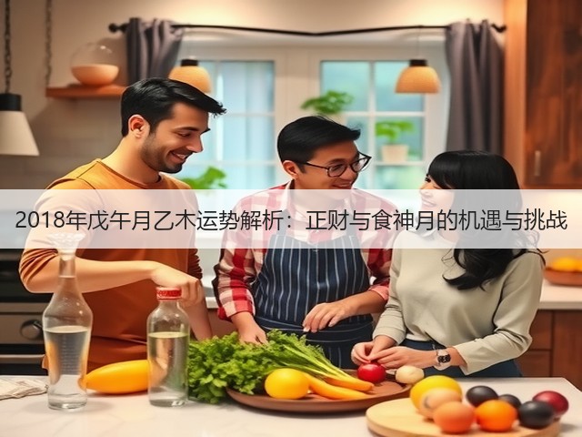 2018年戊午月乙木运势解析:正财与食神月的机遇与挑战(图3) 2018年戊午月乙木运势解析:正财与食神月的机遇与挑战(图3)