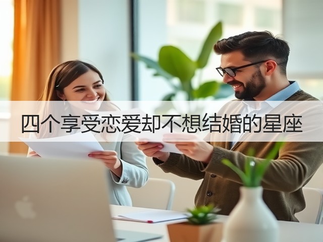 四个享受恋爱却不想结婚的星座(图1)