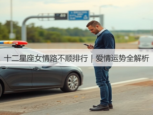 十二星座女情路不顺排行｜爱情运势全解析(图3)