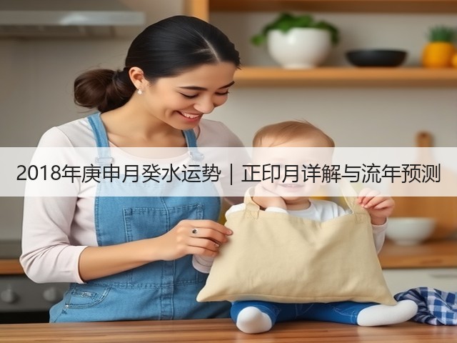 2018年庚申月癸水运势｜正印月详解与流年预测(图2)