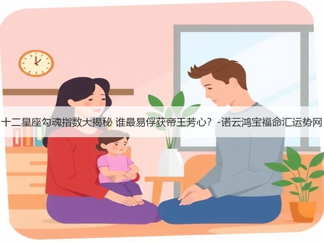 十二星座勾魂指数大揭秘 谁最易俘获帝王芳心？-诺云鸿宝福命汇运势网(图1)