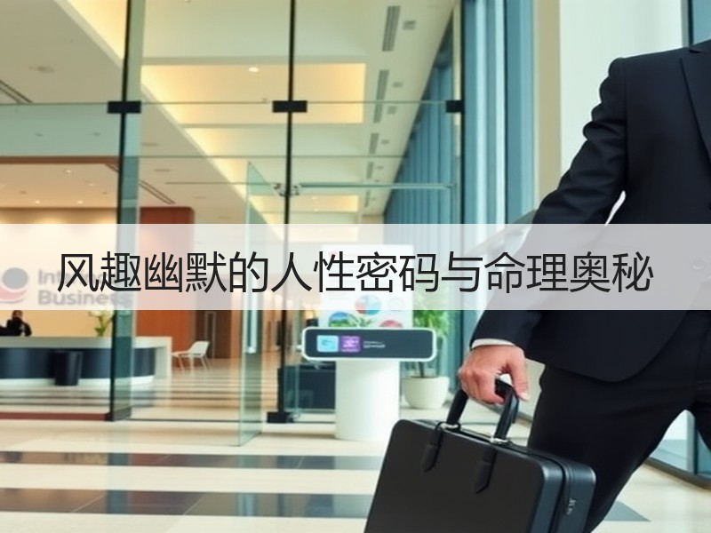 风趣幽默的人性密码与命理奥秘