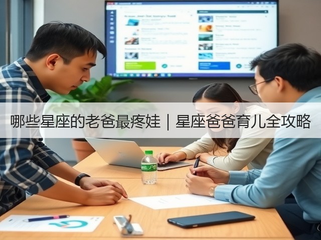 哪些星座的老爸最疼娃｜星座爸爸育儿全攻略(图2)
