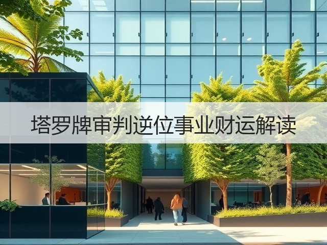 塔罗牌审判逆位事业财运解读(图3) 塔罗牌审判逆位事业财运解读(图3)
