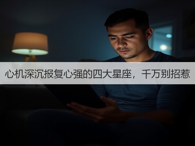 心机深沉报复心强的四大星座,千万别招惹(图3) 心机深沉报复心强的四大星座,千万别招惹(图3)