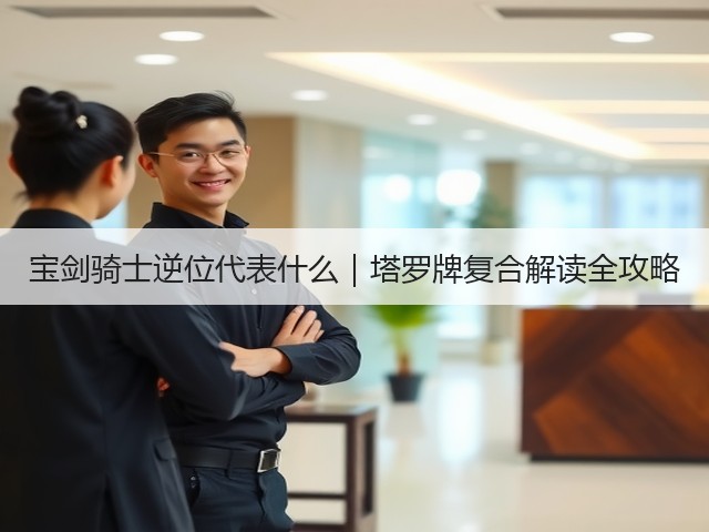 宝剑骑士逆位代表什么｜塔罗牌复合解读全攻略(图1)
