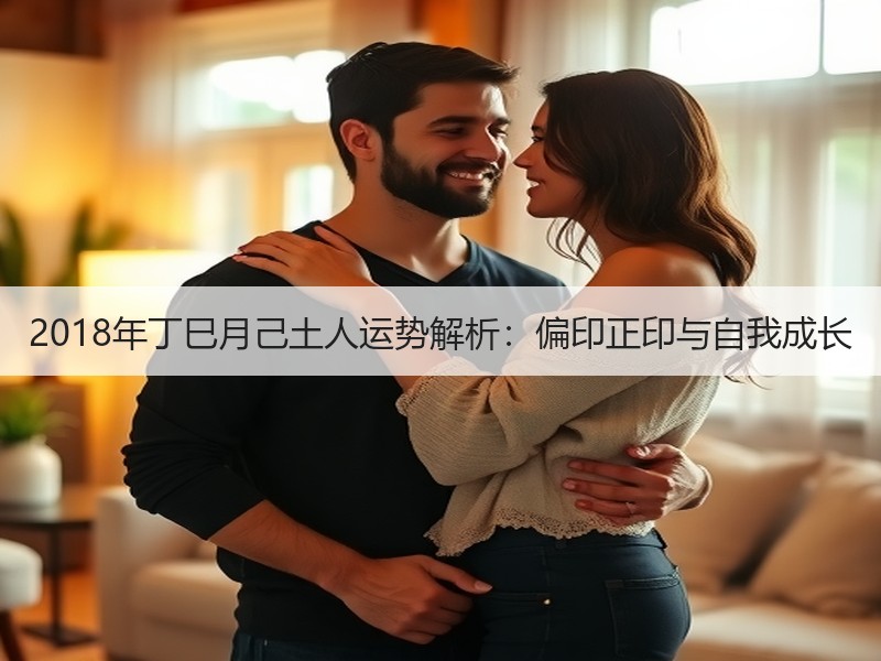 2018年丁巳月己土人运势解析：偏印正印与自我成长