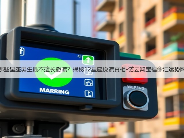 哪些星座男生最不擅长撒谎?揭秘12星座说谎真相-诺云鸿宝福命汇运势网(图3) 哪些星座男生最不擅长撒谎?揭秘12星座说谎真相-诺云鸿宝福命汇运势网(图3)