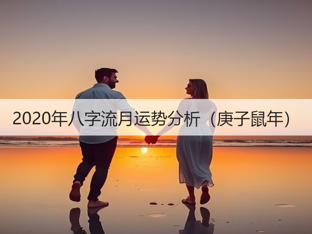 2020年八字流月运势分析(庚子鼠年)(图2) 2020年八字流月运势分析(庚子鼠年)(图2)