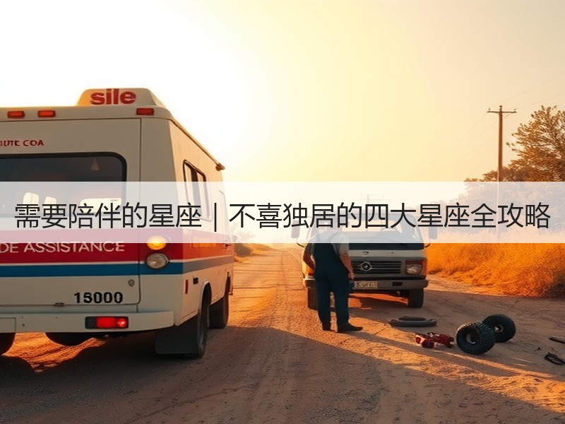 需要陪伴的星座｜不喜独居的四大星座全攻略